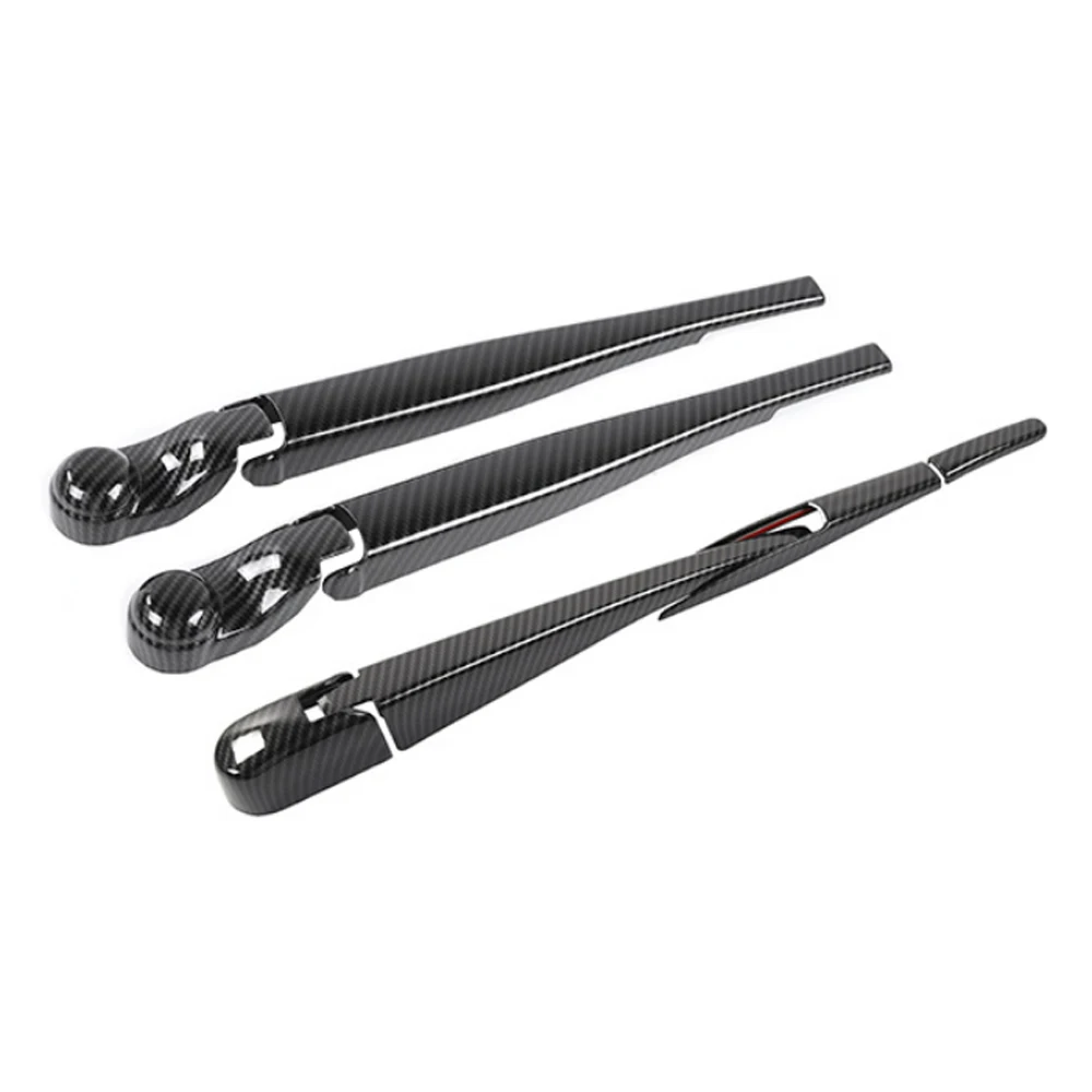 Внутренняя наклейка на передний и задний дворник автомобиля, декоративная крышка для Jeep Wrangler JL Gladiator JT 2018 2019 2020 2021 2022 2023, аксессуары