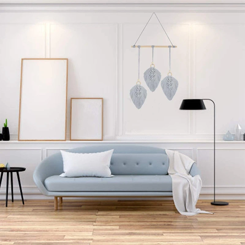 Повышение! Макраме стенная подвеска в стиле бохо, текстиль для украшения квартиры, спальни, свадебного декора, ручная работа.