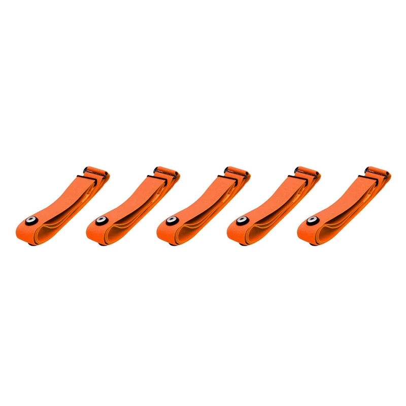 

5X For Magene Heart Rate Chest Belt Adjustable Elastic Strap For Polar Wahoo Garmin Sports Monitor Heart Rate Rate Belt