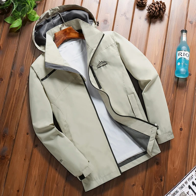 

Ветровка мужская водонепроницаемая, тактическая куртка-карго в стиле милитари, с мягкой оболочкой, с капюшоном летчика, армейская Полевая куртка, одежда