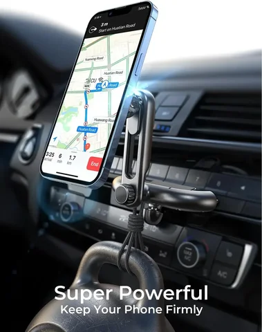 Автомобильное крепление LISEN для MagSafe держатель для телефона CD для автомобиля [регулируемый угол] Magsafe Автомобильное крепление CD слот Громкая связь CD-плеер крепление для телефона