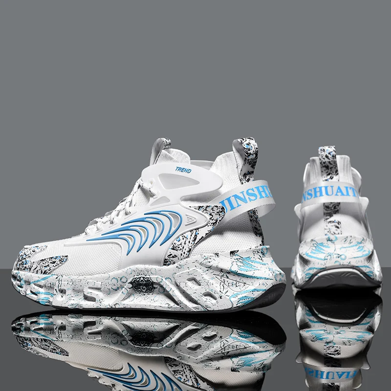 New Men's Running Shoes Lightweight Sports Shoes Summer Breathable Mesh Outdoor Sports Fashion Casual Shoes Basketball Shoes