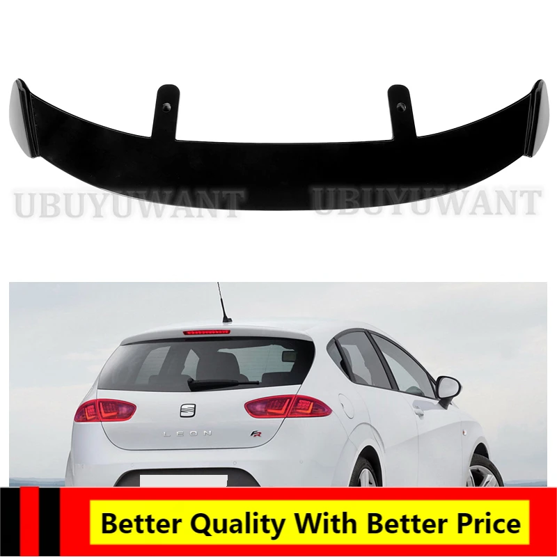 

Спойлер крыло для 2010-2013 Seat Leon Mk2 Fr ABS пластиковый автомобильный спойлер на крышу заднее крыло заднего хвоста Seat Leon хэтчбек автомобильные аксе...