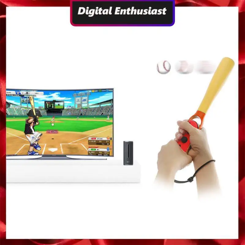 

High Quality Gamepad Joystick Controller Gamepad Baseball Bat Baseball Stick Durable Grip Sports Game Accessories Handle Grip