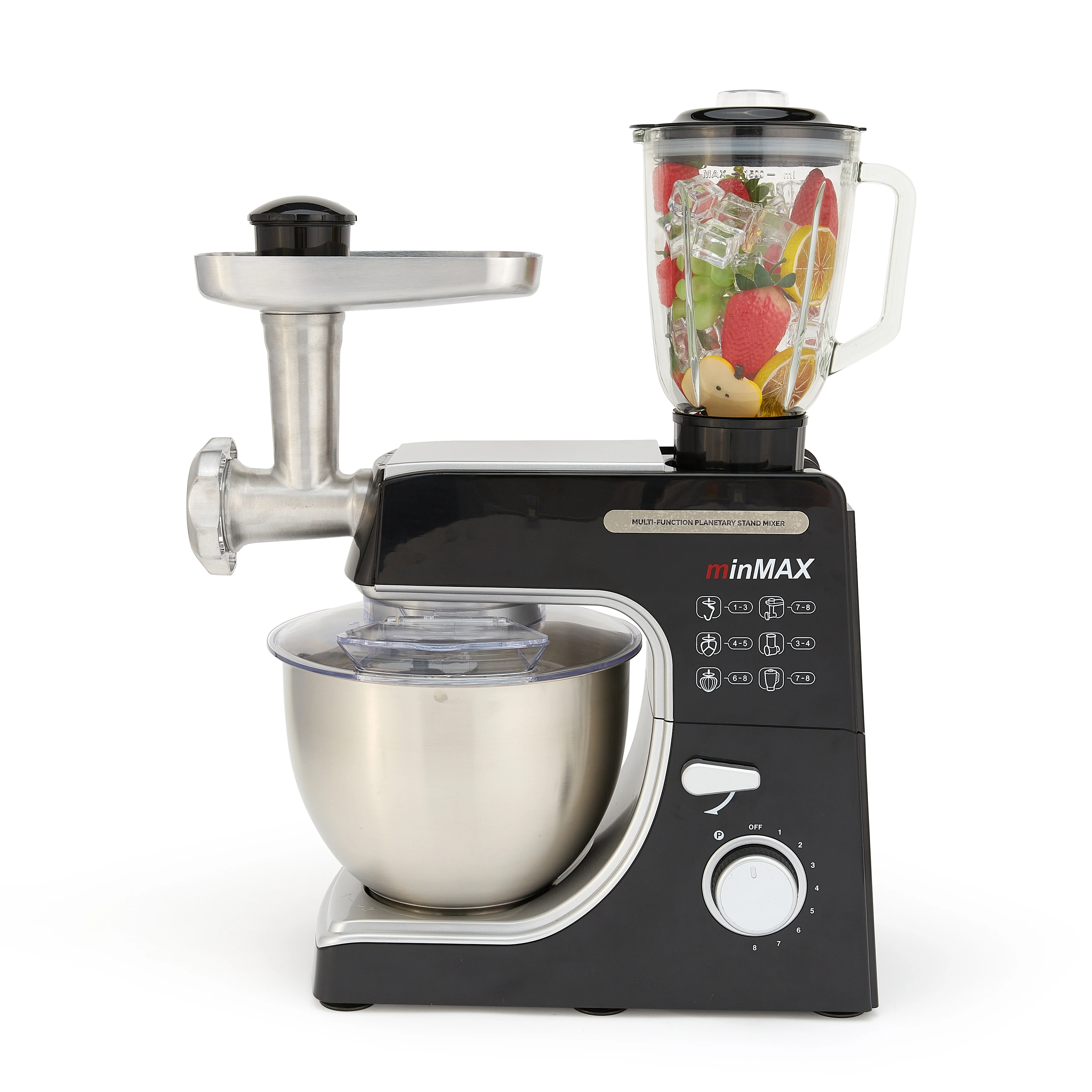 MinMAX Food Mixer Chef Mixer Egg and flour mixer Dough and stuffing blender cross-border manufacturer