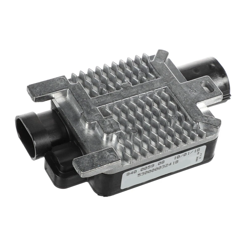 

1 PCS Engine Cooling Fan Control Relay Module Black & Silver Plastic+Metal For Ford Edge Lincoln MKX 7T43-8C609-AB 7T4Z-8B658-A