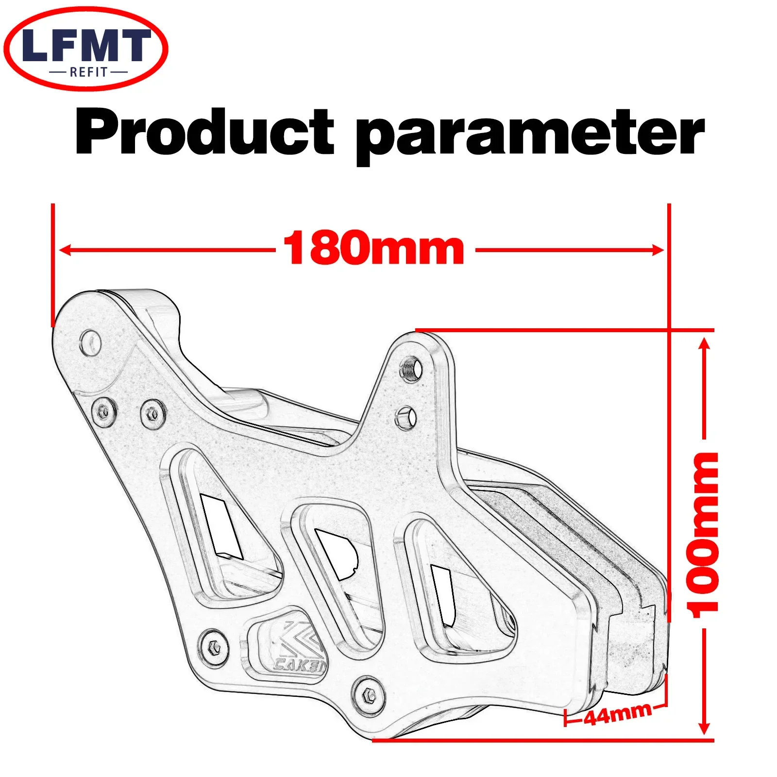 Для Husqvarna TC TE FC FE TX FX GAS EX EC MC EXF ECF MCF 125 150 250 300 350 450 Dirt Bike направляющая цепи Guard 2008-2023