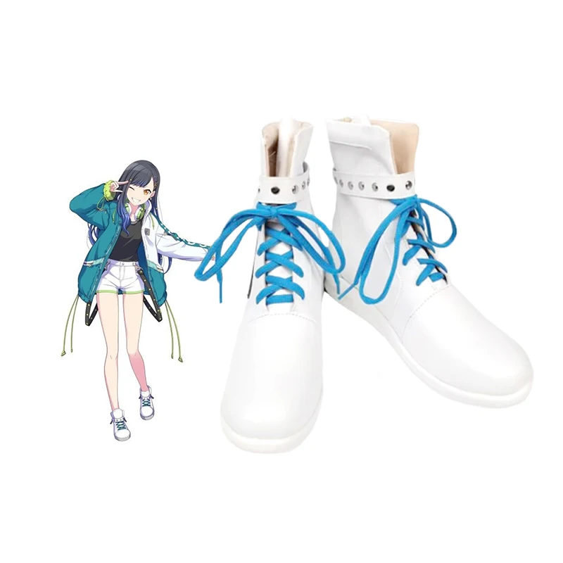 

Project Sekai Colorful Stage Feat Momoi Airi Hanasato Minori Kiritani Haruka Hinomori Shizuku Customize Anime Cosplay Shoes