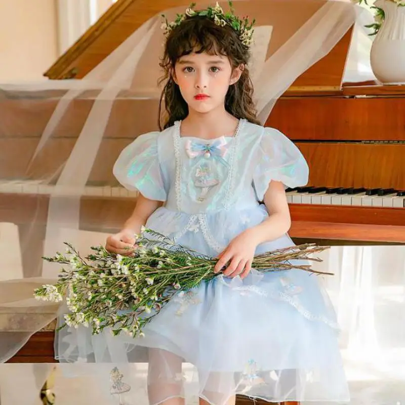 

От 3 до 12 лет, детское платье для девочек, свадебное кружевное платье с фатиновой юбкой для девочек элегантное праздничное нарядное платье п...