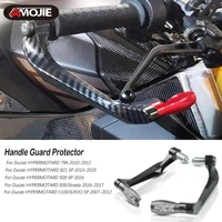 for ducati hypermotard 1100 796 821 939sp evo sp motorcycle cnc handlebar grips guard brake clutch levers handle guard protector