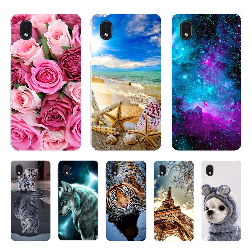 Чехол для Samsung, Galaxy M01, A01 Core, силикон, черный