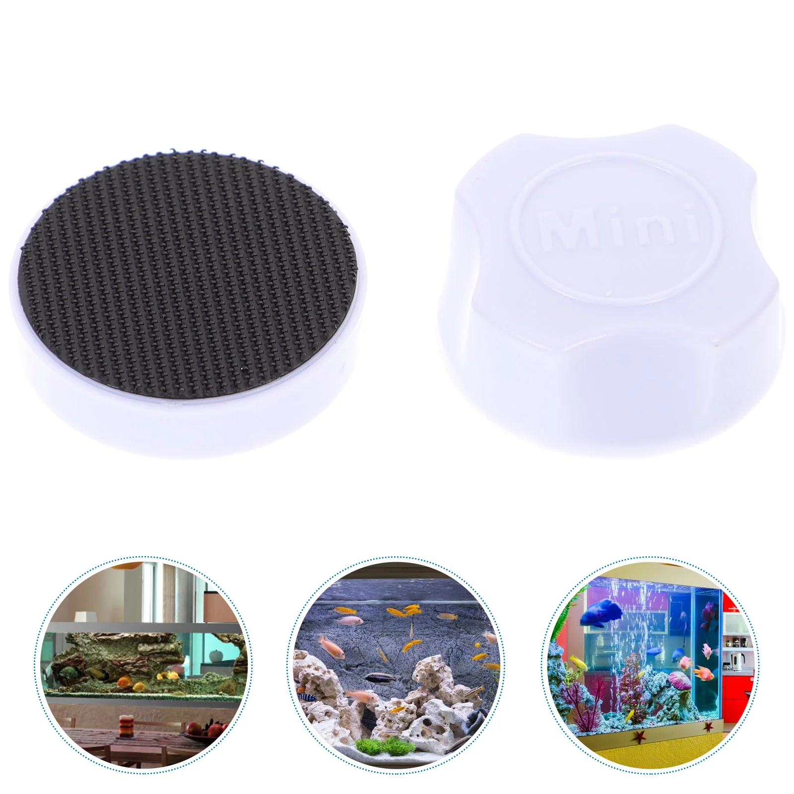 

Fish Tank Cleaning Brush Aquarium Accessory Cleaner Daily Magnetic Professional Convenient Scrubber Keyboard