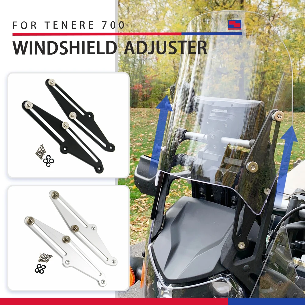 Регулятор лобового стекла для мотоцикла Yamaha Tenere 700 XT700Z XTZ T7 CNC кронштейн
