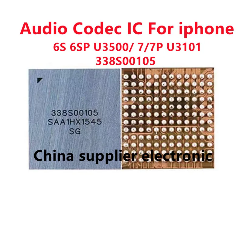 

10-100pcs 338S00105 for iPhone 7 7Plus U3101 6S 6S Plus U3500 Big Audio IC Large main Audio Codec Ring Chip CS42L71