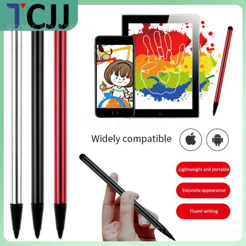 2 In1 Touch Pen Touch Screen Capacitive Pen Universal Drawing Tablet Capacitive Pencil For Samsung Tab Lg Htc Gps Tomtom Tablet