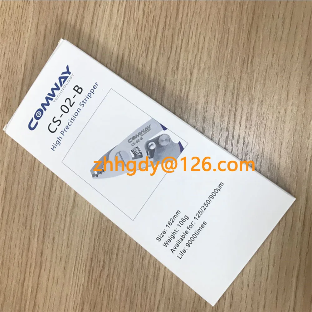 Comway CS-02-B Stripper FTTH Wire Pliers Fiber Fusion Splicer Stainless Steel Stripping Piler Miller Clamp Three-port