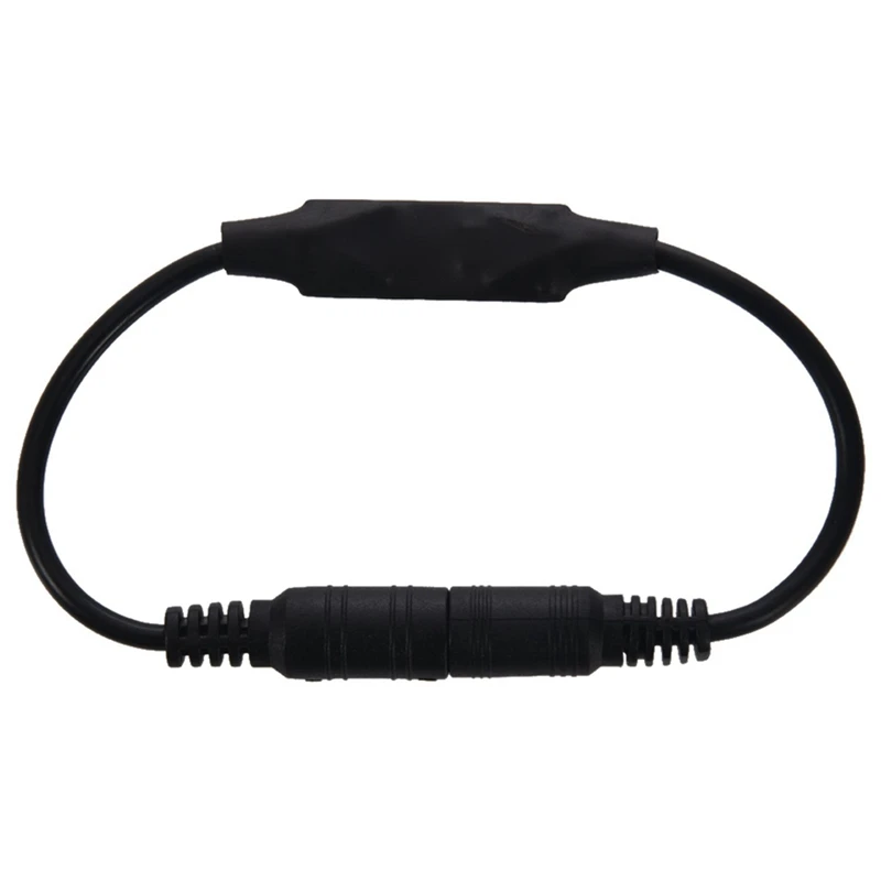 

20X Low-Profile Inline Controller Mini 3 Key Dimmer Switch For LED Strip Light Black