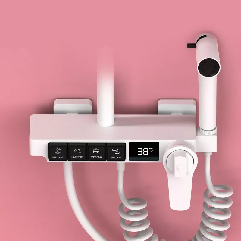 

Роскошный белый фотографический смеситель для душа высокого качества