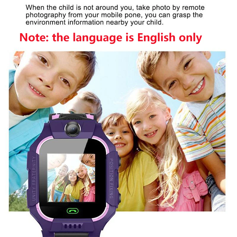 

Z6 Kids SOS Smart Watch IP67 Waterproof SIM Card Children Watch GPS Tracker Anti-lost Smart Wristband for IOS Android PK Q12 Q50