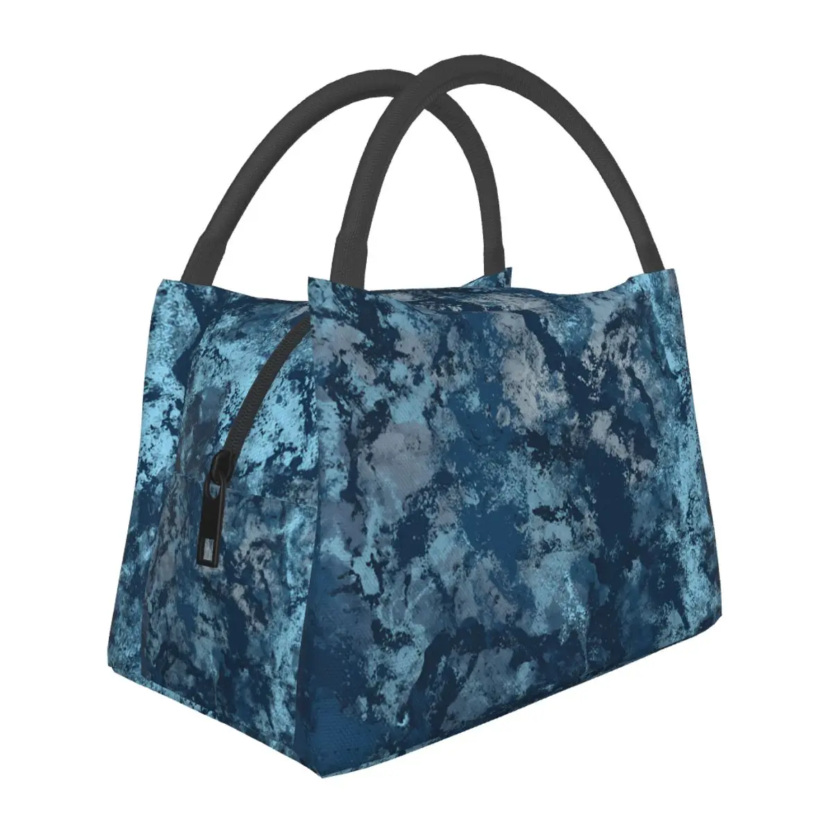 

Watercolor Tie Dye Lunch Bag Abstract Pop Art Print Lunch Box Funny Picnic Cooler Bag Portable Waterproof Thermal Lunch Bags
