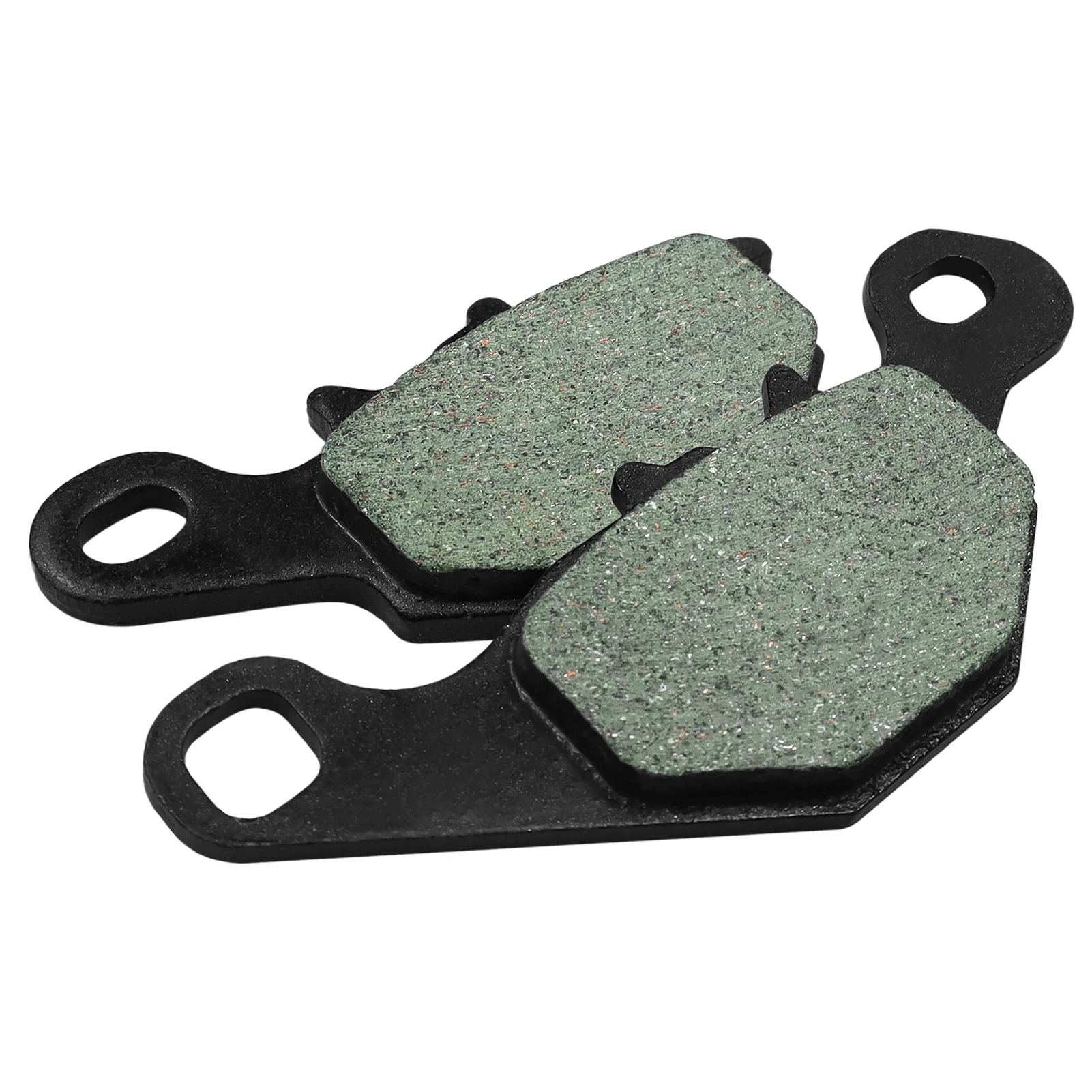 Фото Передние тормозные колодки, подходящие для Suzuki TR50S AN125 UK110 UG110, подходят для Kawasaki SC150, замена дисковых тормозных колодок SFA396. №3