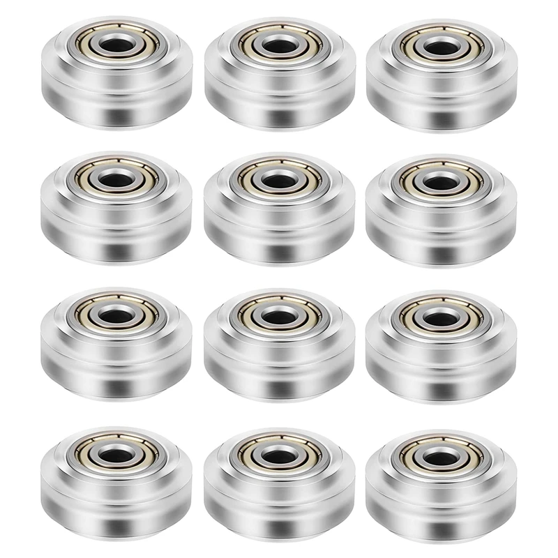 

3D Printer Polycarbonate Wheel Plastic V-Groove POM Linear Pulley 625Zz Bearing For Creality S5 Ender 3/3 Pro CR-10