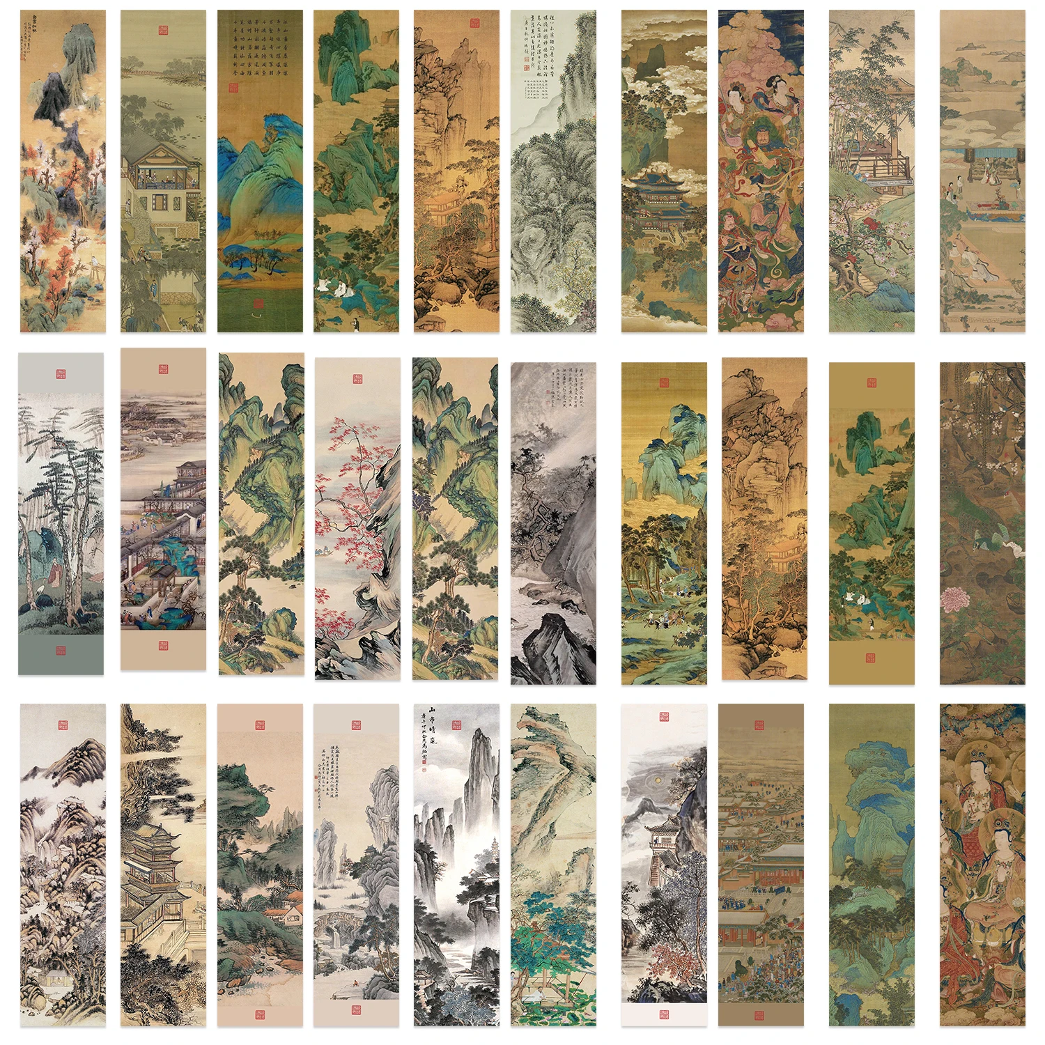 

Бумажные закладки в китайском стиле