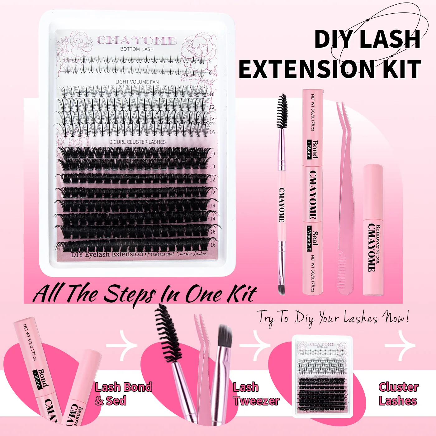 Взрывоопасные кластеры 260 большая емкость сделай сам один кластер волосы D Song