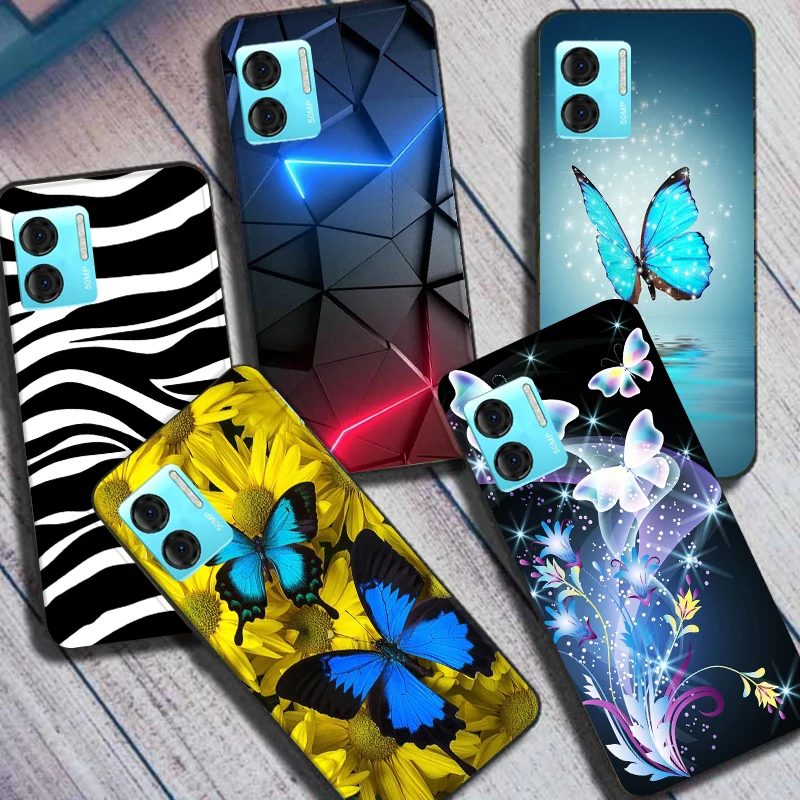 

Флейта Для Doogee N50, мягкая задняя крышка с принтом, Защитные чехлы для заднего корпуса DoogeeN50 N 50