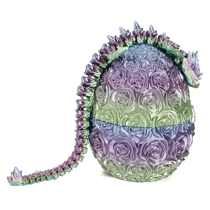 Подарок на день матери-яйцо из розового дракона с 3D рисунком яйцо подарок для