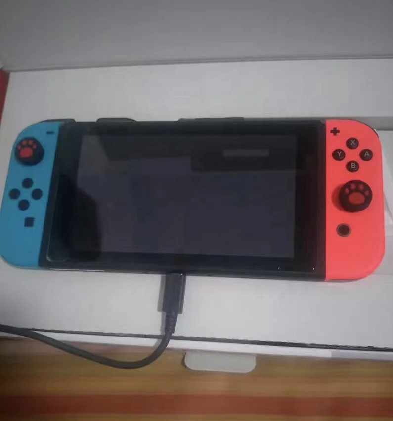 

Freeshiping Ge-forceNintenDo 128G переключатель NS портативный красный синий Срок службы батареи улучшенная версия игровой консоли, новая упаковка