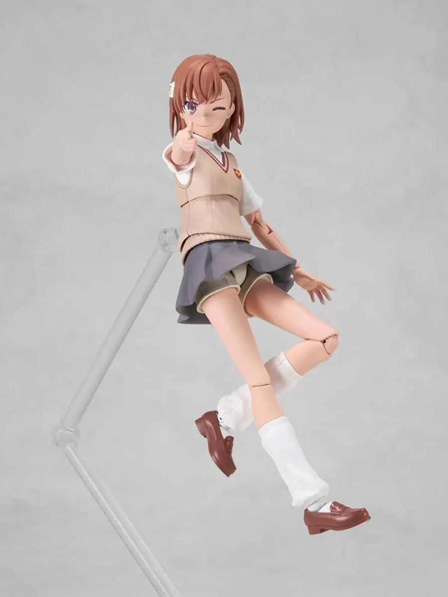 Фото Оригинальная коллекционная фигурка Misaka Mikoto из аниме Toaru Kagaku no Railgun от Kadokawa Kadopla №5