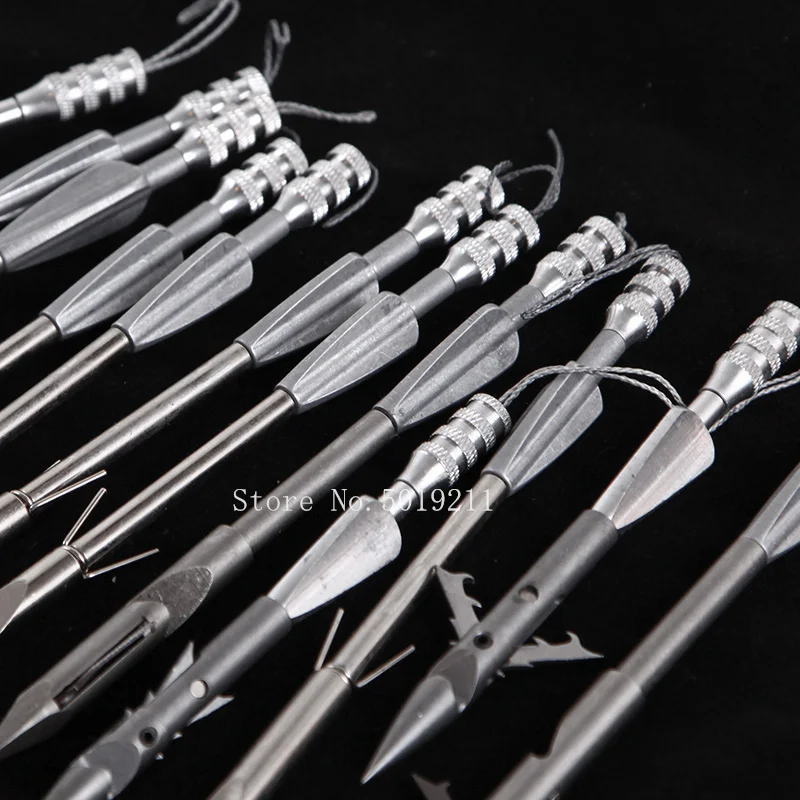 Охотничьи рогатки Shoot 10 шт. дротики для рыбы оптовая продажа из нержавеющей стали