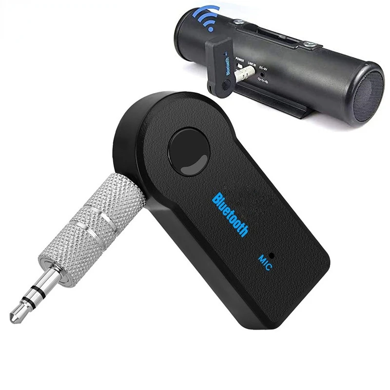 Stereo Audio AUX Music For MP3 Speaker Headphone Car Hands Free Call Bluetooth Receiver Adapter Wireless Transmitter 3.5mm Jack