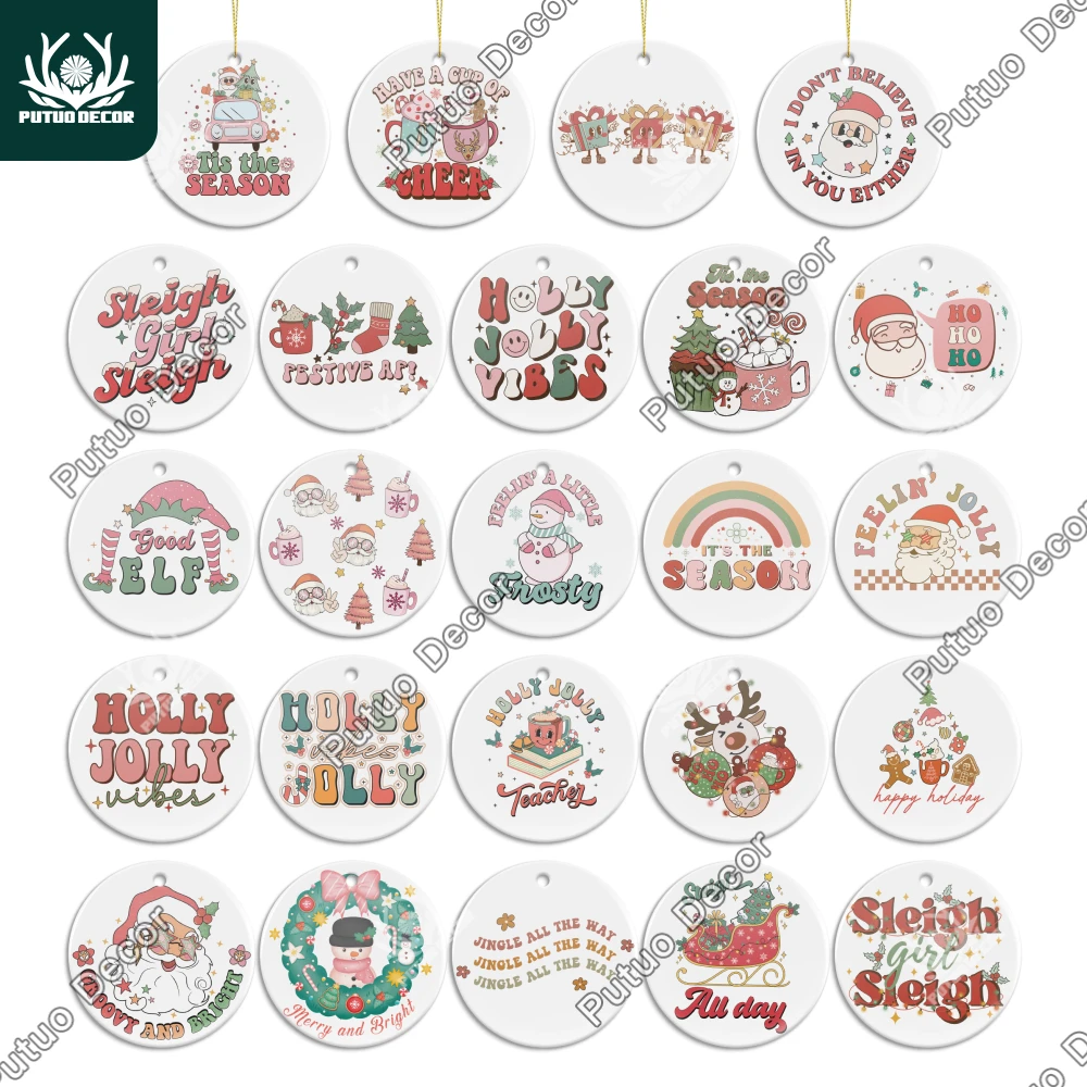 Декор Putuo 1 шт. сезон керамическая подвесная вывеска фарфоровое настенное