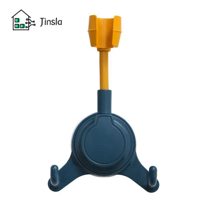 

Shower Head Holder Adjustable Self-adhesive Shower Head Storage Shelf Rack Wall Mount Removable Suction Cup Shower Stand