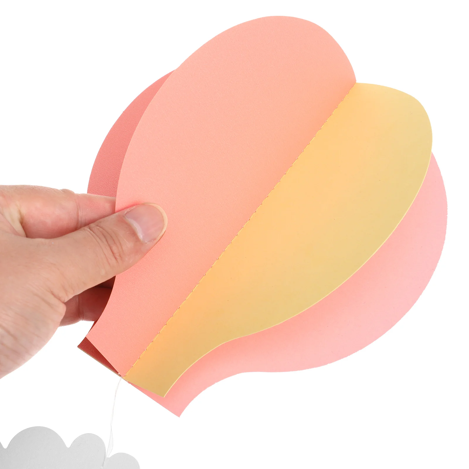 4 шт. 3D бумажные украшения для воздушных шаров детский декор в виде облаков