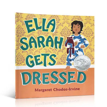 

Оригинальные Популярные образовательные книги MiluMilu, медаль Caldecott в стиле Эллы Сары, окрашивает картинки на английском языке