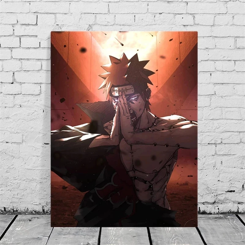 Аниме постер Наруто Nagato Yahiko холст живопись роспись Постер настенная современное