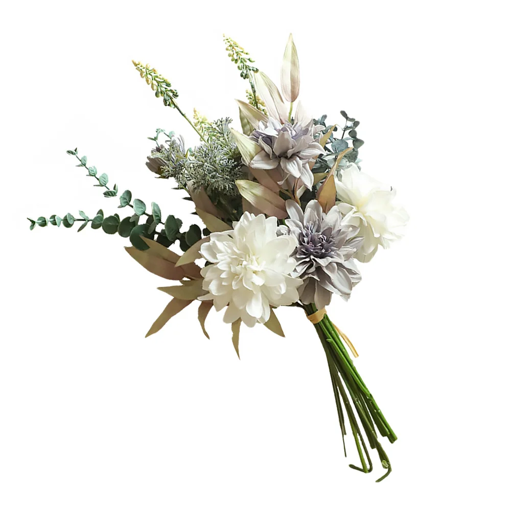 

Artificial Wedding Bouquets Flower Flowers Bouquet Fake Decorations Colorful Floraldecor Decoration White Arrangements Fall