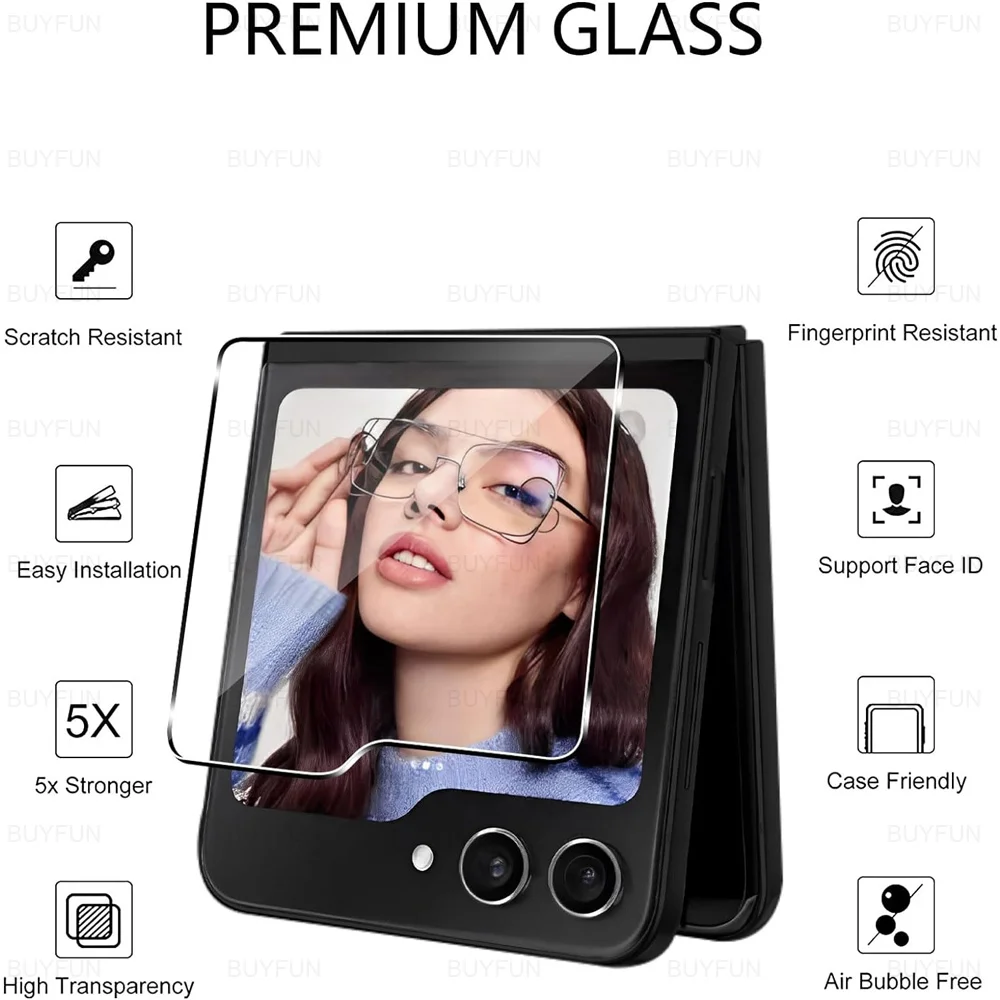 3 шт. ZFlip6 ZFlip5 Задняя защитная пленка для экрана HD Samsung Galaxy Z Flip 6 ZFlip 5 Flip6 из