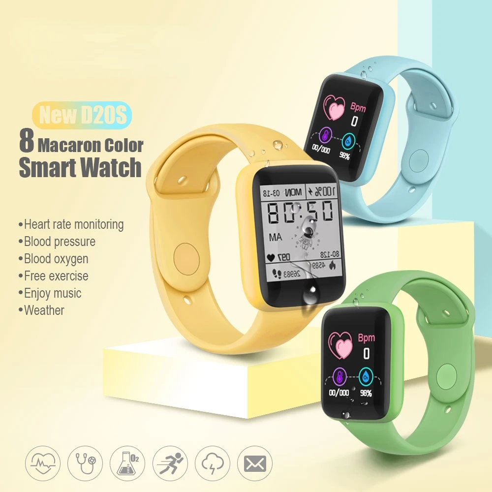 

Смарт-часы reloj mujer Y68 Pro Bluetooth фитнес-трекер светодиодные электронные часы мужские смарт-браслет с пульсометром и тонометром