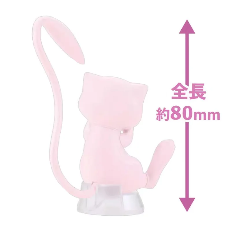 Фото Оригинальные фигурки Bandai из аниме Pokemon Mew plmo, Коллекционная модель, украшение, простая сборка, игрушки ручной работы, подарок для детей №4