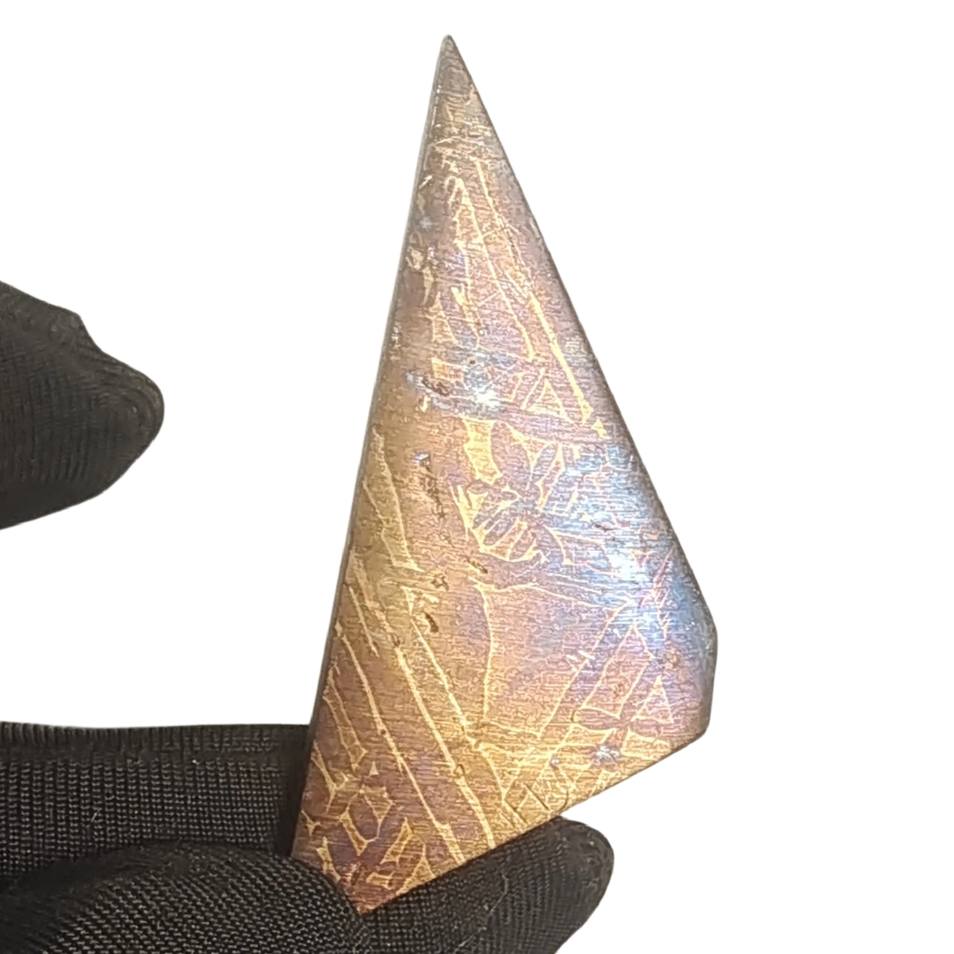 7 6 г Muonionalusta Секция образцов натурального железного метеорита Железные