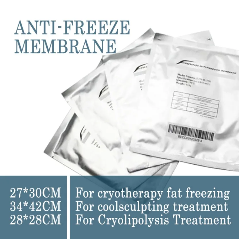 

Anti Freeze 27*30Cm 34*42Cm Anti Freezeing Antcryo Antifreeze Anti-Freezeing Membrane Cryo Cool Pad Freeze Cryotherapy For Cryo