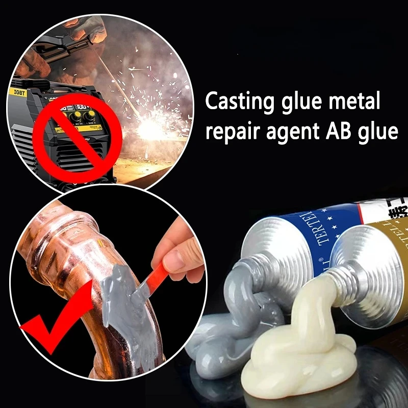 

Волшебный ремонт A + B клей, литье клея, промышленный ремонтный агент, литье металла, чугуна, трахома