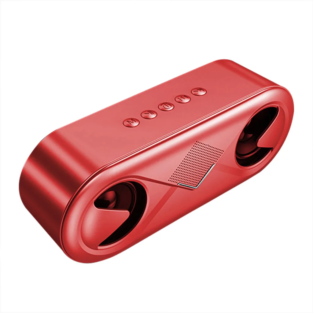 

Портативный беспроводной Bluetooth-динамик, 4D стерео-динамик с поддержкой TF-карты, USB-накопителя, AUX,