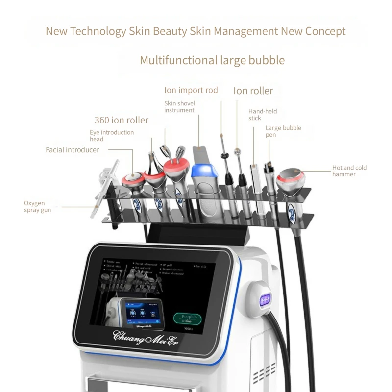 10 in1 hydrafacial machine Diamond Peeling and Hydrafacials Hydrofacials Water Jet Aqua Facial Hydra Dermabrasion Machine