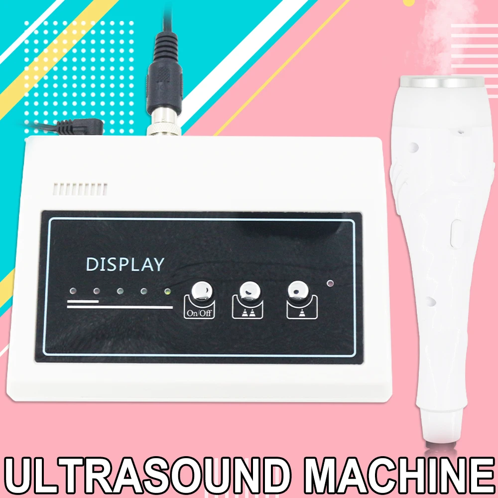 Портативный ультразвуковой терапевтический аппарат 1 МГц косметический массаж