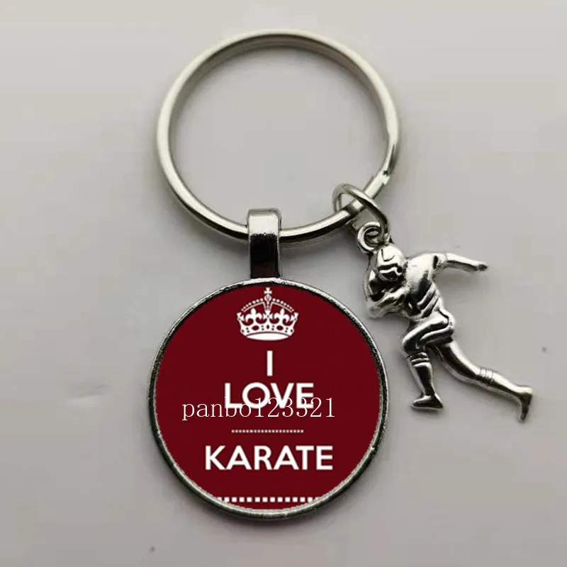 Новинка модная модель в стиле любящее дзюдо брелок с карате Изысканная
